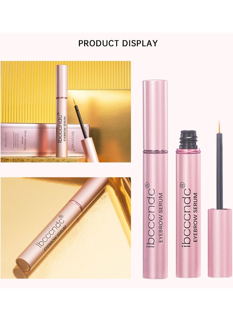 ibcccndc - Eyebrow Growth Serum Natural Eyebrow Serum and Enhancer for Thicker Brows and Grow Bows Faster Longer Fuller Rapid Brow Growth Serum Brow Enhancing Serum 5ml - Image 1