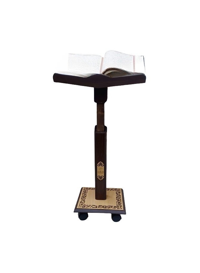 REBENUO Handmade Turkish Quran holder. Glory be to Him who mentions Him - Image 3