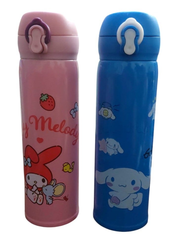 Reusable Insulated Stainless Steel Thermal Mug with Leak Proof Lid Eco Friendly for Hot and Cold Drinks Coffee Travel Mug - 500ml (Colors)  - Image 1