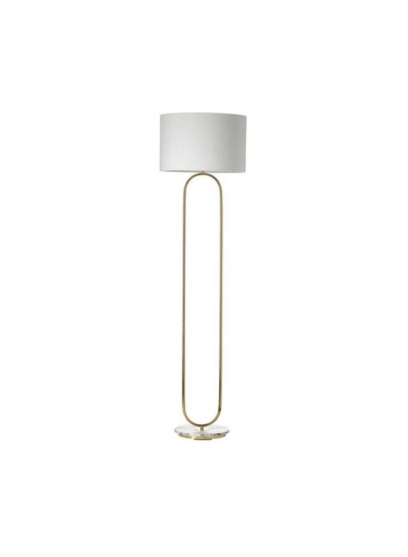 y-lights Modern White and brushed gold Floor Lamp – YL-F-1666-WH - Image 1