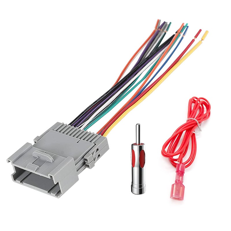 Thewinio Stereo Aftermarket Radio Wiring Harness for Chevrolet, GMC, Pontiac, Hummer, and Buick - Image 1
