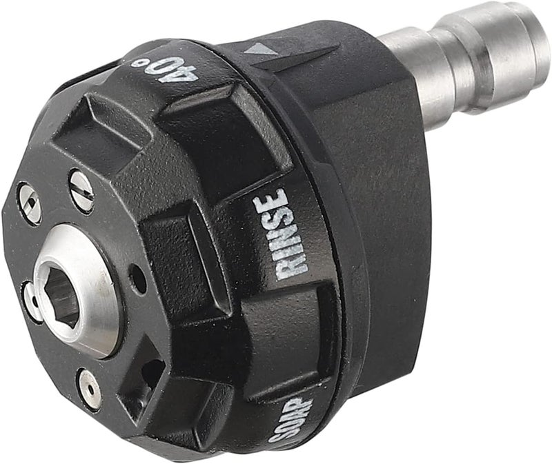 Meteor Blast 6 in 1 Pressure Washer Nozzle Tips，Mutiple Degrees in One， Quick Change over and Adjustable, 1/4 inch Quick Connector, MAX 4500PSI for Pressure Washer - Image 1