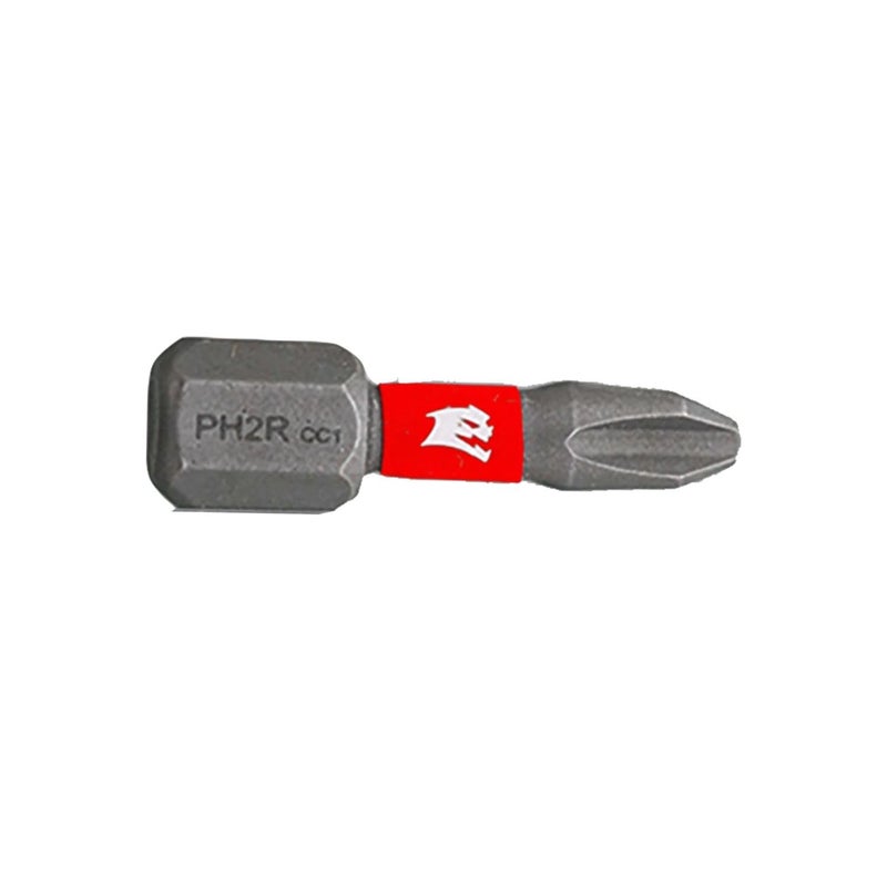 Diablo Reduced Phillips Drive Bits for Drywall for Fastening Screws and Nuts - MaxTorque Zone, Impact Strong, 1/4" Hex Shank, PHR2 Screwdriver Head - #2, 1" Length, 25-Pack - DPH2R1P25 - Image 2