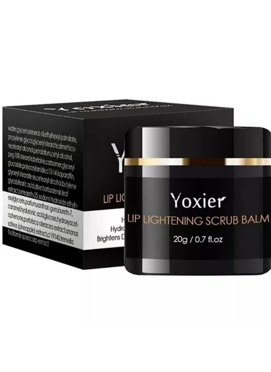 Lip Scrub For Dry Lips 20G ，Lighten Dark Lips For Men Women Natural Balm Moisturizer Exfoliator Sleeping  ，Lip Exfoliator And Moisturizer For Dry Chapped Lips  ﻿ - https://f.nooncdn.com/p/pzsku/ZF6878828EDE4FD27A26EZ/45/_/1729263207/6d23db42-fa74-4723-952b-caa096996dc1.jpg?width=original