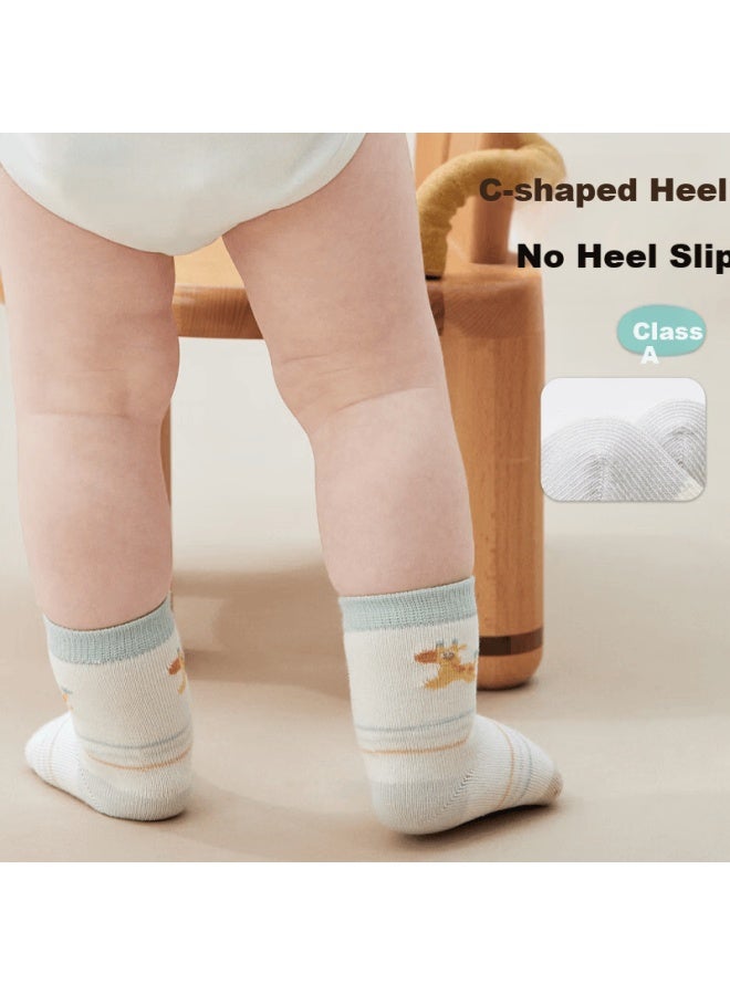 Barbie Baby Socks Spring And Autumn Cotton Socks Infant Short Socks 0-6 Months Newborn Mid-calf Socks 1-3 Years Winter - Image 2