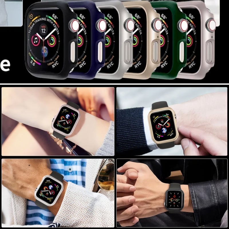 Starlight S10 42mm Hard PC Hollow Protective Case Compatible with Apple Watch - Image 1