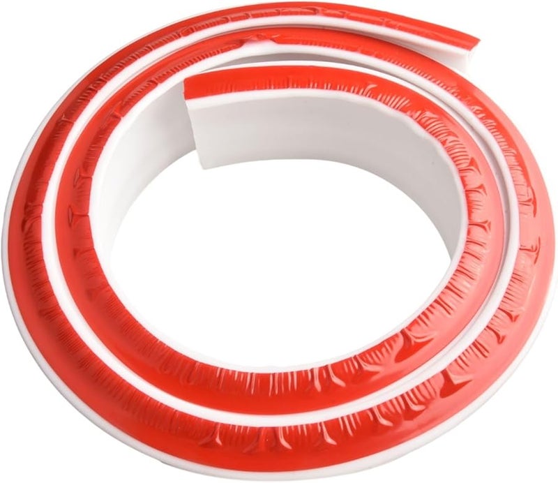 Flexible Rubber Shower Water Stopper Barrier for Dry Wet Separation Floor Dam Splash Guard - Image 2