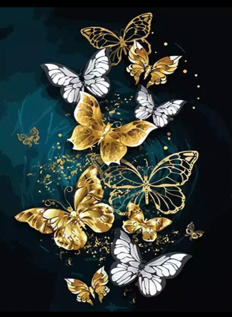 STRATEG DIY 5D Round Diamond Painting Craft Kits Multicolor - Image 1