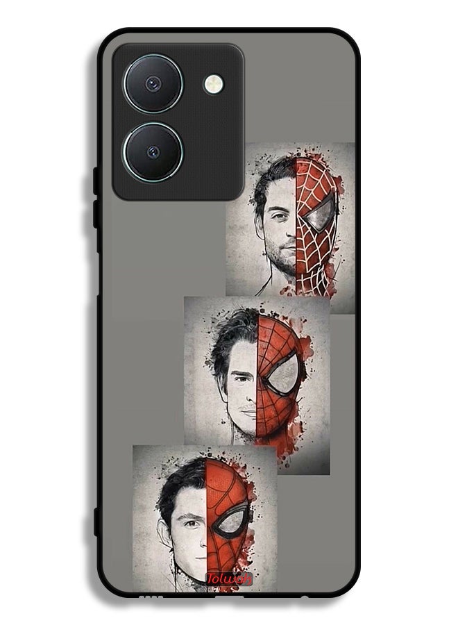 Tolwak Vivo Y36 5G Protective Case Cover Spider Man Art - Image 1