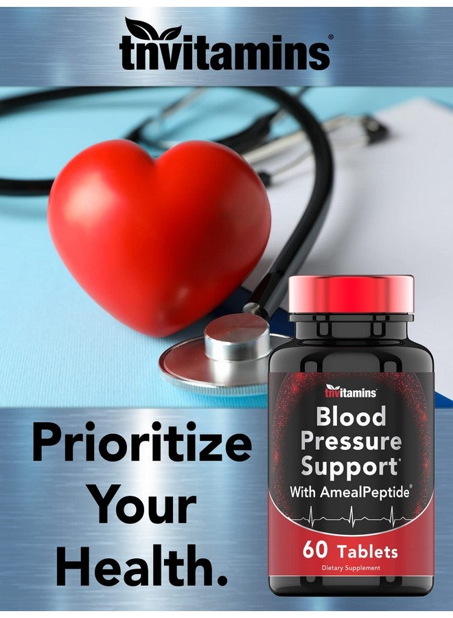 tnvitamins Blood Pressure Support with AmealPeptide® (60 Tablets) - Image 3