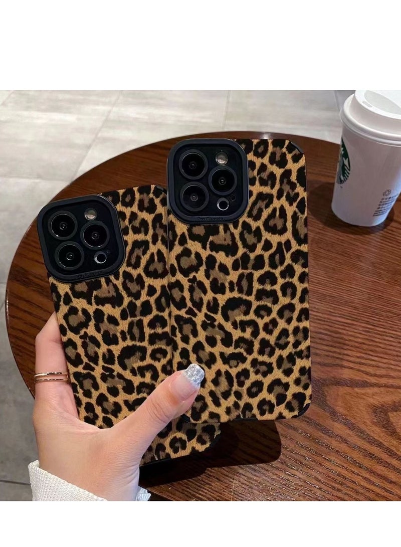 Leopard Print Phone Case for iPhone 16 Pro Max – Stylish, Shockproof, Anti-Fingerprint, Slim Fit - Image 4
