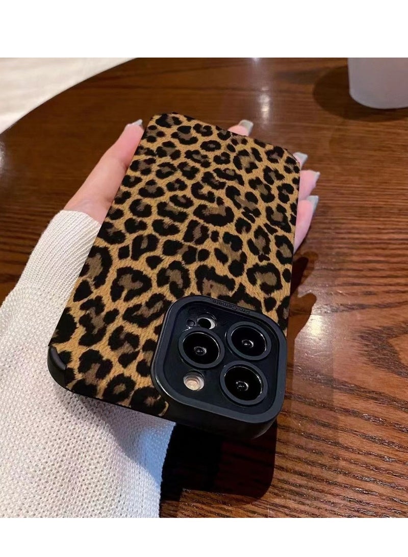 Leopard Print Phone Case for iPhone 16 Pro Max – Stylish, Shockproof, Anti-Fingerprint, Slim Fit - Image 2