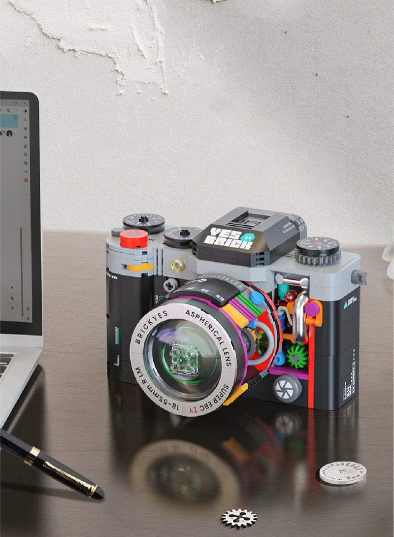 Camera Shaped Building Block Set, Educational Kit Birthday Gift, Ages 8+  - Image 2