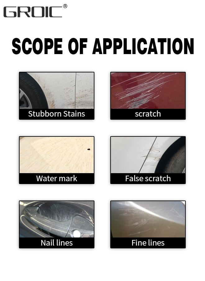 GROIC - Nano Sparkle Cloth for Car Scratches, Nano Cloth for Car Scratches, Nano Cloth Scratch Remover, Scratch Repair and Water Polishing, Suitable for All Kinds of Car Smooth Surface - Image 1