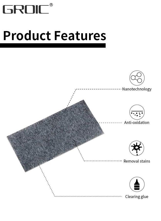 GROIC - Nano Sparkle Cloth for Car Scratches, Nano Cloth for Car Scratches, Nano Cloth Scratch Remover, Scratch Repair and Water Polishing, Suitable for All Kinds of Car Smooth Surface - Image 1