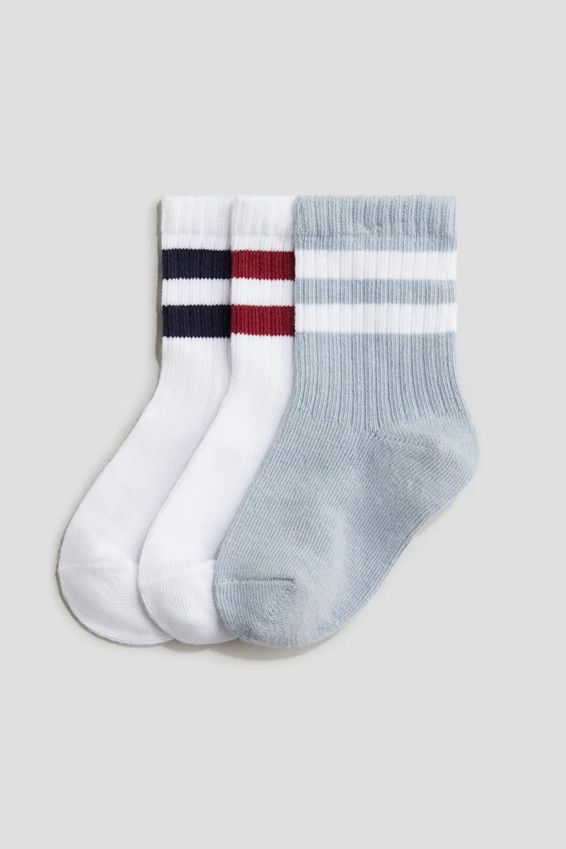H&M 3-pack socks