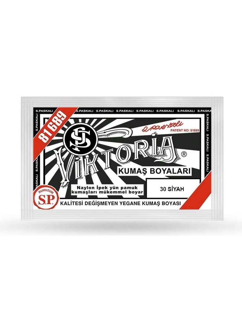 Viktoria - Black Fabric Dye - Image 1