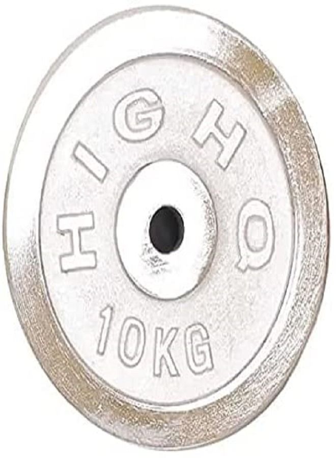 ULTIMAX Chrome Weight Plate for Gym(2*10kgs) - Image 2