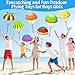 Bloolilies Parachute Toys for Kids Easter Egg Fillers Hand Throwing Outdoor Flying Toys for Boys Girls 3 4 5 6 7 812 Years with Small Figures Birthday Gift Easter Basket Stuffers Classroom Prizes - Image 4