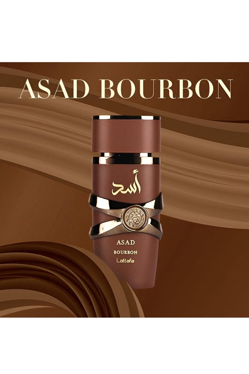 Lattafa Asad Bourbon Eau de Parfum 100ml - Image 2