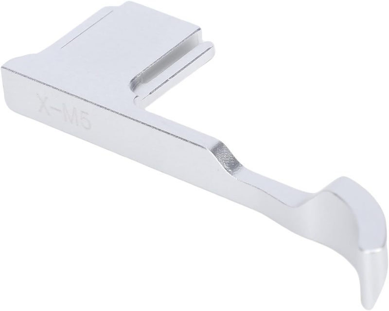 Practical versatile construction Naroote Aluminum Alloy Thumb Grip, One Piece Design Camera Grip, CNC Processed with Anodized Surface Finish & Snap On Style Hot Shoe Interface, Ideal for X M5 Camera (Silver) Practical design alternatives Continuous warehouse supply All need matching options Multiple design variants Diverse requirement fit Suburban residential ship Wide daily application Globally trusted quality Diverse operating method fit Flexible anti-break Global assorted color picks Most item matching trendy design Compact design Light precision processed material Regional distribution available Cross product compatible Medium weight Full land route delivery Demand fit global economical quality Solid anti-deform All-item matching trendy build Custom sizing alternatives Indoor outdoor all-purpose fit Balanced weight - Image 1