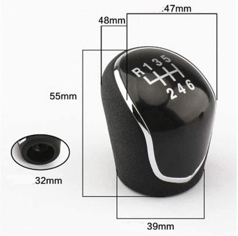 Wivplex 6 Speed Manual Gear Shift Knob for Hyundai IX35 - Image 2