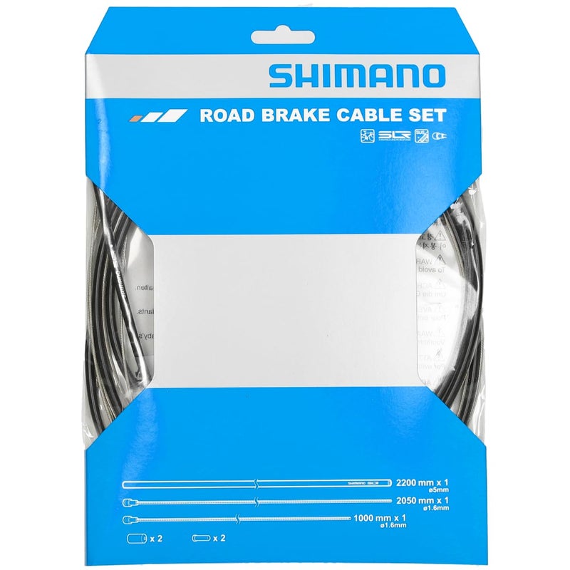 SHIMANO SHIMANO Race Road Brake Cable Set, Black 