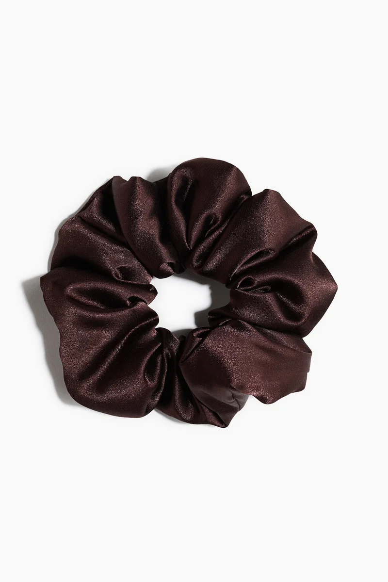 Satin scrunchie