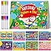 SpriteGru 30 Dry Erase Activities Book Reusable Erasable Game Pad Explore and Find Games Montessori Learning Tool Educational Autism Sensory Toys for Kids Road Trip Airplane Travel Markers Included - Image 2