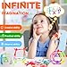 YOTNUS 48Pcs MagneticPeopleMagnetMen Magnetic Travel Toys for Kids Creative Portable and Educational Funny Magnets for Kids Small Toys for Classroom Prizes Easter Egg Stuffers Office - Image 4