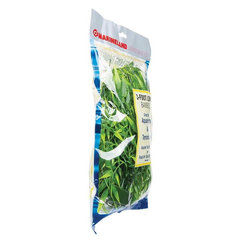 Marineland 3 Feet Plastic Bamboo Plant, DÃ©cor For aquariums and Terrariums - Image 2