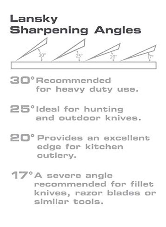 Lansky Diamond Standard Sharpening System with Coarse, Medium and Fine Hones - Image 3