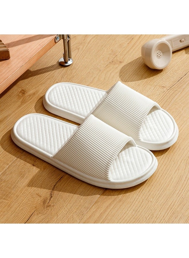 شيبشيب شبشب منزلي للنساء مقاوم للانزلاق، مناسب للاستحمام، والحمام، والمسبح، والصالة الرياضية، وغرفة النوم، بتصميم مفتوح عند الأصابع. - Image 2