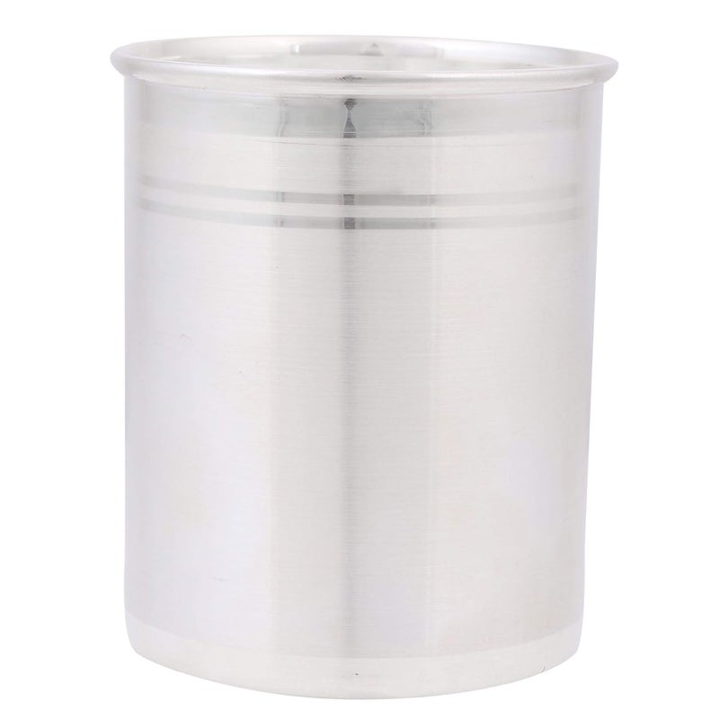 Osasbazaar Pure Silver Glass Tumbler 9799 Bis Hallmarked Pack Of 1 150 ML - Image 4