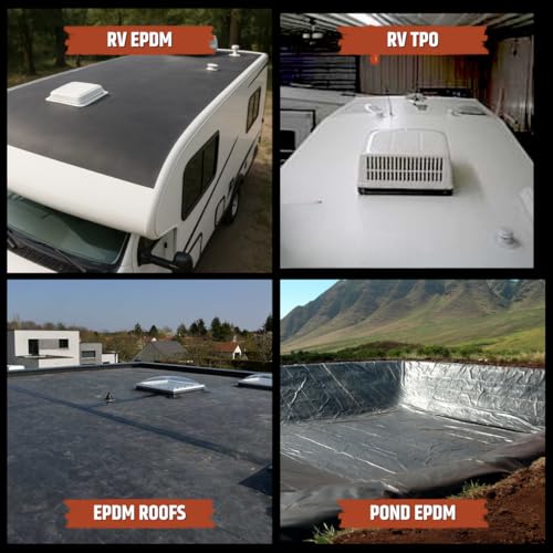 Liquid Rubber EPDM and TPO Primer – High-Performance Basecoat for RV, Camper and Trailer Roof Protection, 1 Quart - Image 4