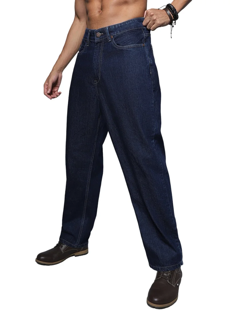 HIGH STAR Mens Blue Jeans