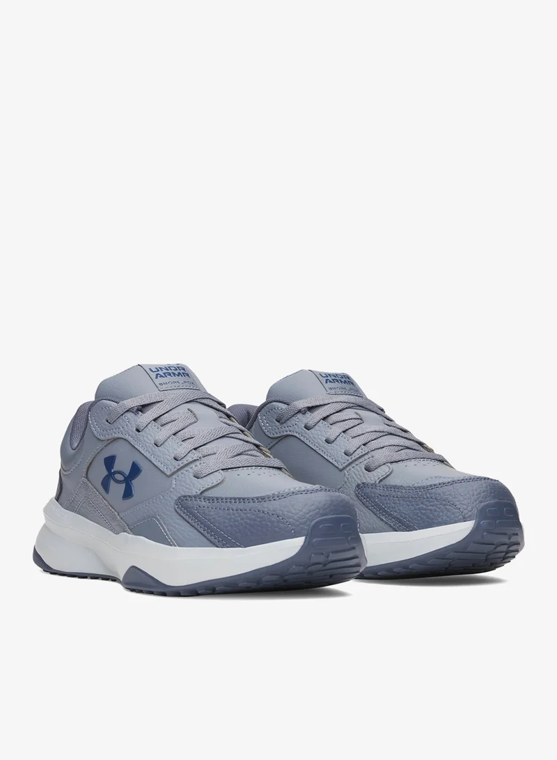 Under Armour Grey UA Edge Leather for Men | Best Price UAE