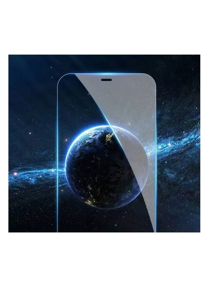 ديفيا فان Entire View زجاج مقاوم للتوهج مرتين لهاتف iPhone 12/12 Pro (6.1 بوصات) - أسود - Image 1