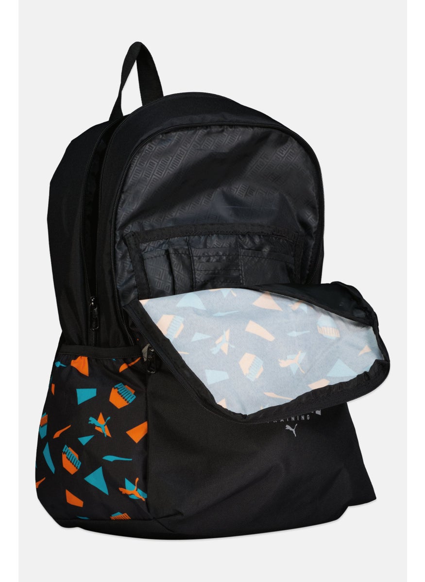 PUMA Men Brand Logo Back Pack, Black  - Image 3