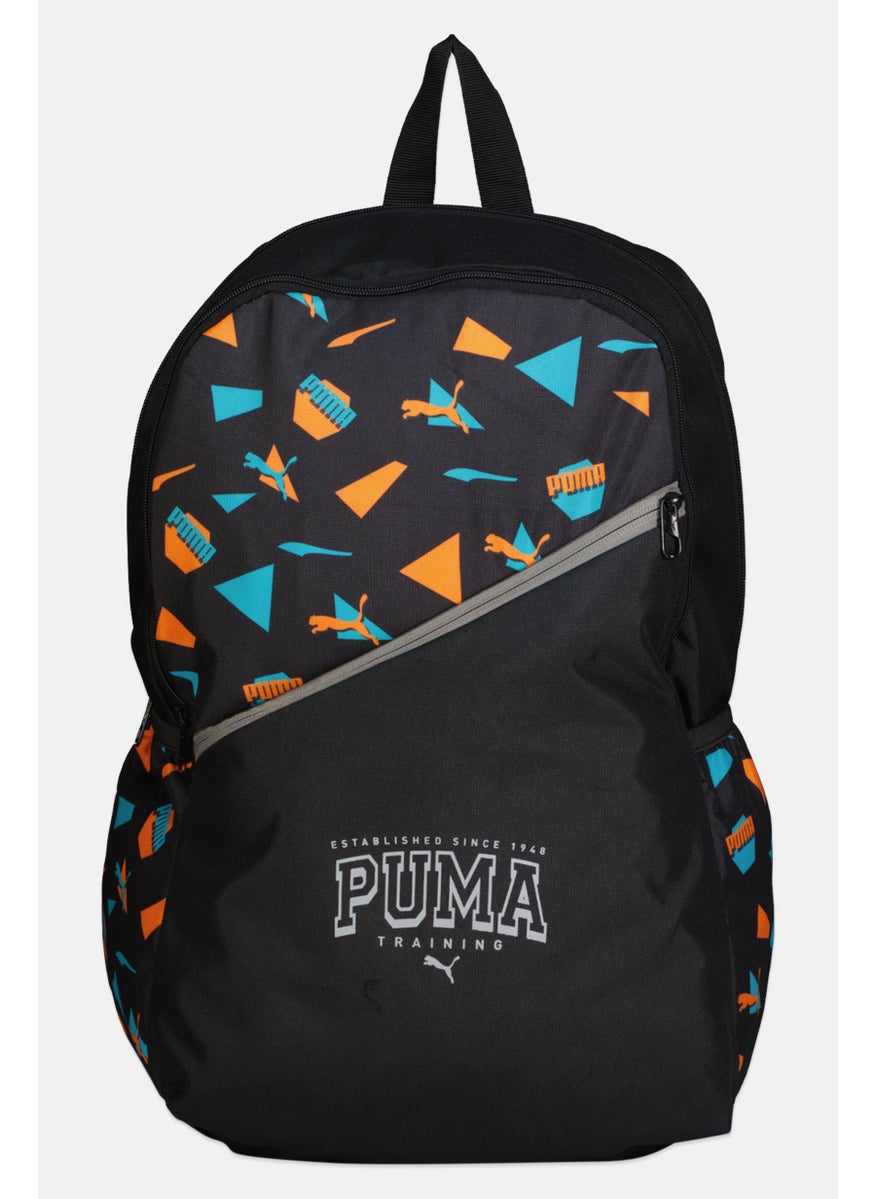 PUMA Men Brand Logo Back Pack, Black  - Image 1