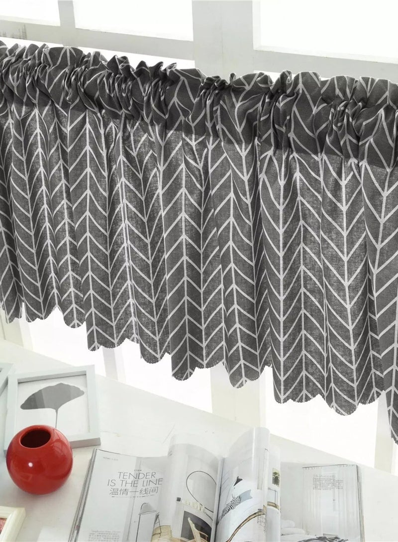Chevron Pattern Valance  - Image 1
