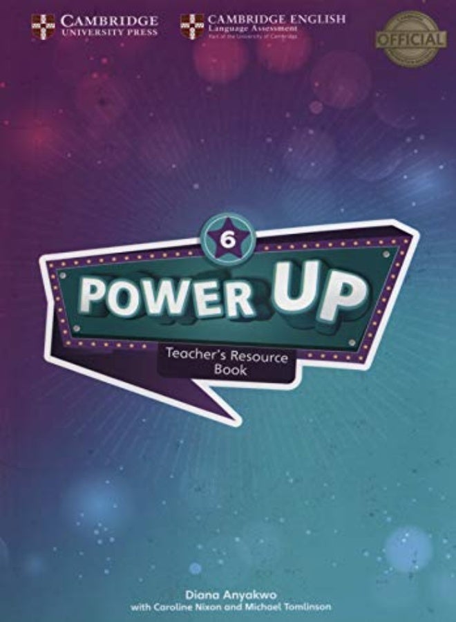 Power Up Level 6 Teachers Resource Book With Online Audio by Anyakwo, Diana - Nixon, Caroline - Tomlinson, Michael Paperback
