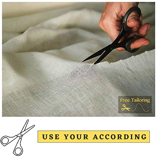 Gowloz 100% Unbleached Cotton Cheesecloth – Reusable Muslin Strainer Fabric for Nut Milk, Cheese Making & Baking | Fine Weave Filter Cloth for Cooking & Straining (1 Meter, 96x96 cm, Off-White) - Image 3