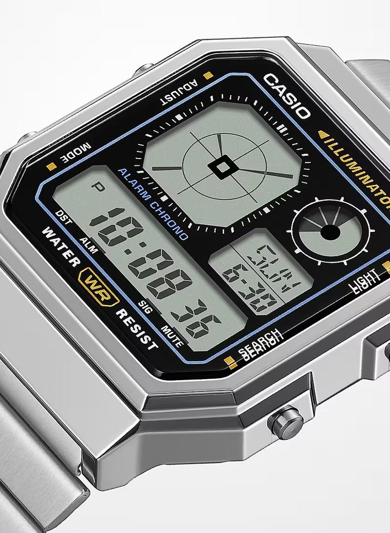 CASIO ساعة رقمية للرجال من مجموعة فينتاج A-130WE-1 - Image 2