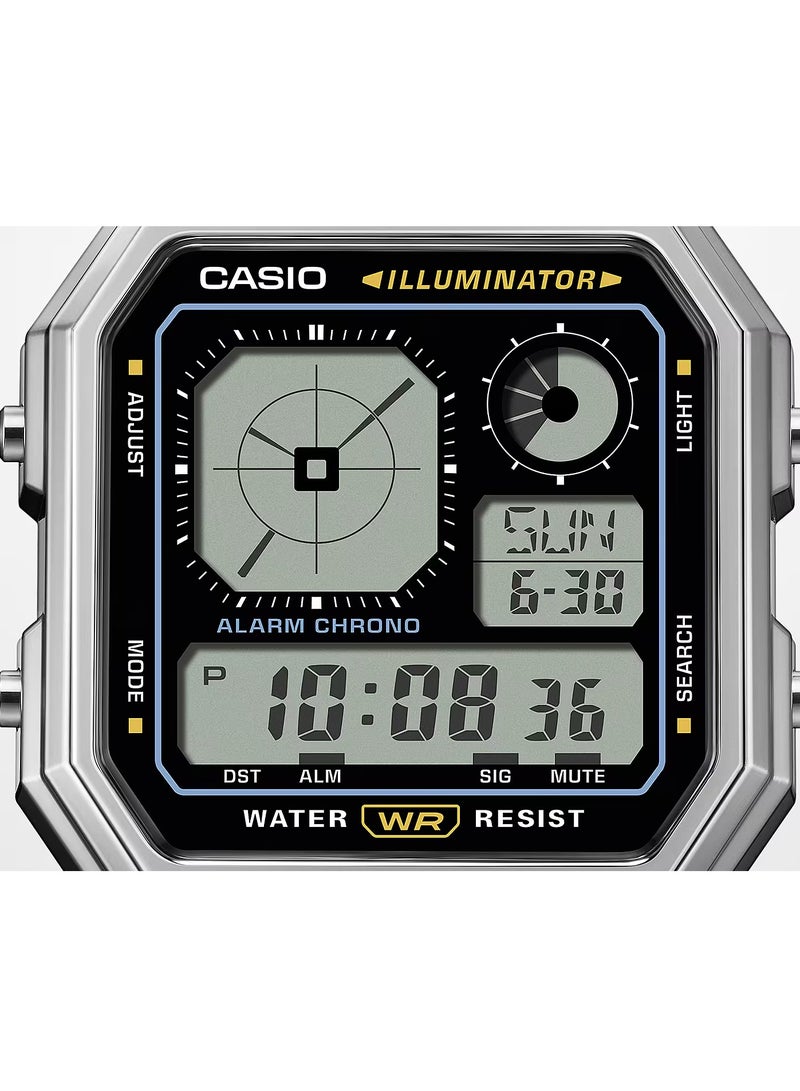 CASIO ساعة رقمية للرجال من مجموعة فينتاج A-130WE-1 - Image 4