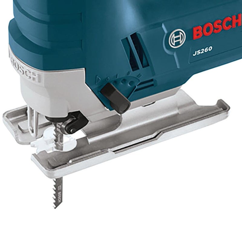 BOSCH JS260 Top-Handle Jig Saw - 6.0 Amp Motor, Variable Speed Control, Low-Vibration Plunging Design, Toolless Blade Change System - Ideal for Accurate and Smooth Cutting - Image 3