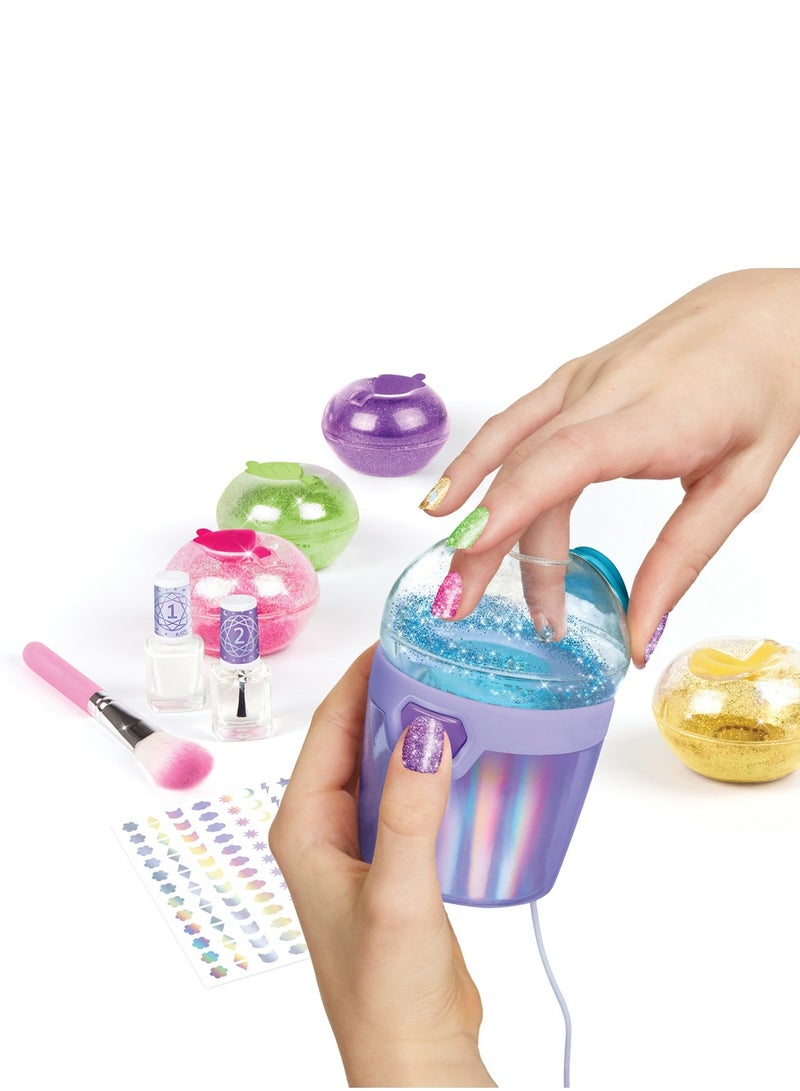 Make it Real Party Nails Glitter Nail Studio Set for Ages 8+ - Image 3