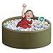 Zedachica Ball Pit for Toddlers 3543x1181 Baby Ball Pits Soft Memory Foam Ball Pit Round Kids Ball Pit Indoor Game Kids Play Ball Pool Ideal Gift for Girls and Boys Sage Green NO Balls - Image 3