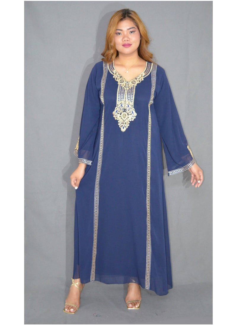 Jalabiya Chiffon Fabric Women Party & Festival Dress - pzsku/ZF689C1A9BF1B01E428B0Z/45/_/1725046538/78ff4d58-406f-4666-a699-d8c416826a82