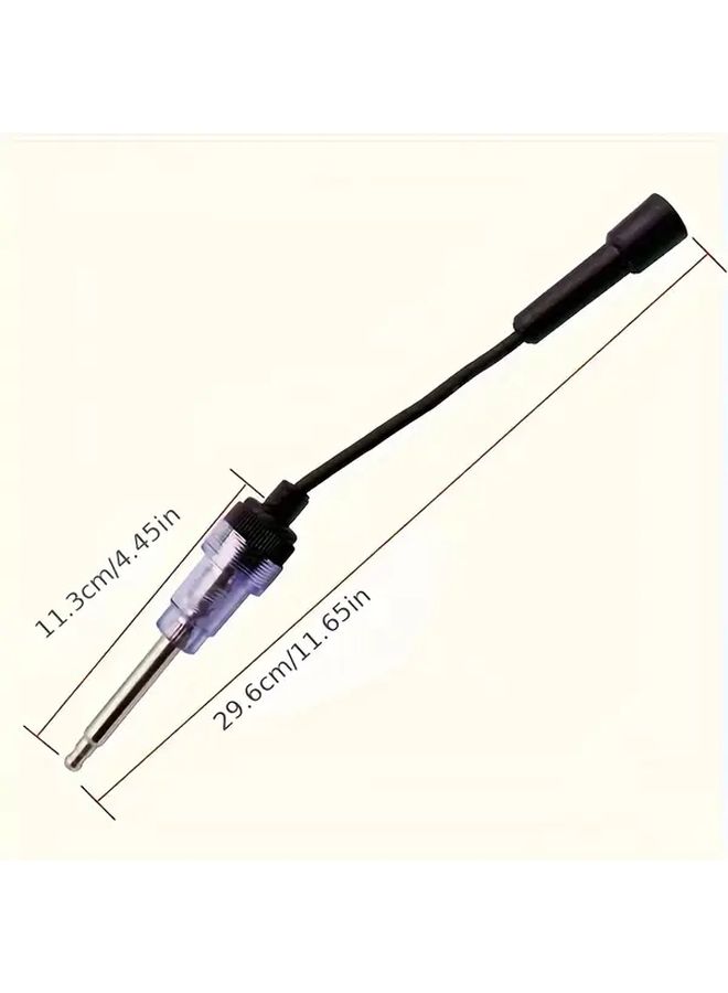 Black Automobile Simulator Tester Spark Plug Ignition Detector Gauge - Image 2